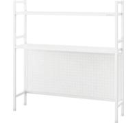 JAN NOWAK Étagère de table Rehausse de bureau Étagère de bureau Rehausse de bureau 950 x 980 x 220 mm Blanc