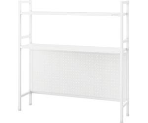 JAN NOWAK Étagère de table Rehausse de bureau Étagère de bureau Rehausse de bureau 950 x 980 x 220 mm Blanc