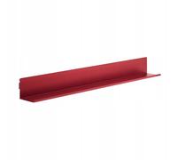Jan Nowak Joanne Étagère Murale Métallique 120 cm Style Frais Rouge