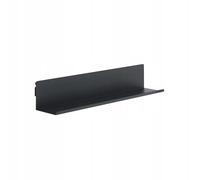 Jan Nowak Joanne Étagère Murale Métallique 70 cm Style Frais Anthracite