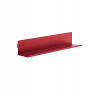 Jan Nowak Joanne Étagère Murale Métallique 70 cm Style Frais Rouge