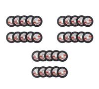Janasiba 30 Pièces 75mm Mini Disque de Coupe Circulaire Résine Meule pour 10mm Alésage Meuleuse D'Angle Bois Carrelage Disque de Coupe Outil ÉLectrique
