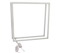 JANDEI - 2 Panneaux LED 60 x 60 cm. Cadres Lumineux 48 W, 4800 lm, pour Installation dans Faux Plafonds Modulaires avec Panneaux Armstrong, 40000 heures - Driver inclus (Lumière Chaude 3000K)