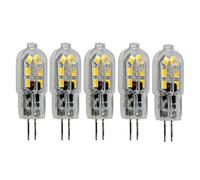 JANDEI - Ampoule LED G4 12V 2,5W (Équivalent à Lampe Halogène 15) Non Dimmable 4000K Blanc Neutre - Pack 5 unités