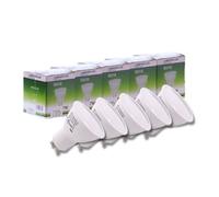 JANDEI - Ampoule LED GU10 7 W, blanc froid 6000 K - Lot de 5-650 lumens, non dimmable (équivalent à une ampoule halogène de 27 W) - Usage intérieur - Durée de vie jusqu'à 15 ans