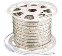 jandei - Bande de LED 220 V Triple 4000 K 276 LED métro Bobine 50 m extérieur