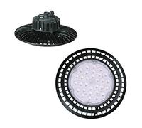 Jandei - Hotte industrielle UFO LED 150 W, projecteur extérieur IP65, économie maximale, haute puissance avec 130 lm/watt, 19500lm, blanc froid 6000 K. Installation sur bateau, garage, entreprise