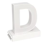 Jandei Lettre LED magnétique D lumière blanche 6 500 K Décoration | Éclairage IP20 pour fêtes, événements, bureaux, vitrines