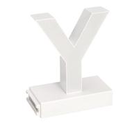 Jandei Lettre LED magnétique et lumière blanche 6 500 K Décoration | Éclairage IP20 pour fêtes, événements, bureaux, vitrines