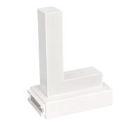 Jandei Lettre LED magnétique L lumière blanche 6 500 K Décoration | Éclairage IP20 pour fêtes, événements, bureaux, vitrines