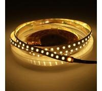 JANDEI - Ruban LED 12V pour Intérieur IP20, 600 LEDs SMD 2835 par Rouleau de 5 Mètres. Bande Lumineuse Décoratif pour Maison et Commerce (Alimentation non Incluse). Lumière Chaude 3000K