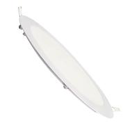 JANDEI - Spots LED encastrables ronds, 18 W, 1500 lumens, extra-plats 13 mm, trou de montage Ø 200-205 mm, blanc chaud 3000 K, avec transformateur inclus