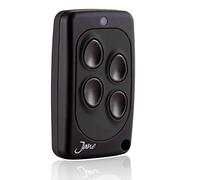 Jane Q Télécommande universelle à quartz 26,995 MHz, 5 couleurs disponibles, contrôle radio à 4 canaux, compatible avec toutes les télécommandes avec la même fréquence de code fixe (noir violet)