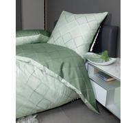 Janine J.D. 87053-06 Parure de lit en satin de coton mako avec 1 housse de couette 240 x 220 cm et 2 taies d'oreiller 80 x 80 cm