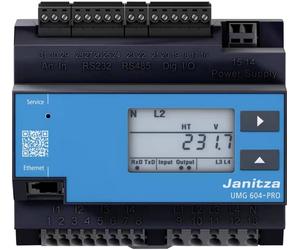 Janitza UMG 604-PRO 24 V Analyseur de qualité de tension