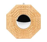Jannyshop 6,9 Pouces Chinois Traditionnel Feng Shui Pêche Convexe Bagua Mirro