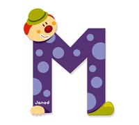 Janod – J04554 – M Clown Letter