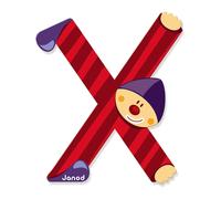 Janod Clown Lettre X