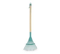 Janod - Grand Râteau à Feuilles de Jardin en Bois pour Enfants Dès 3 Ans - Hauteur 76 cm - pour Activité Jardin et Plein Air - Dès 3 Ans