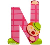 Janod Lettre décorative Clown N en bois G