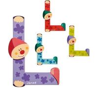 JANOD Lettre décorative Clown L en bois