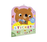 Janod – Pack 200 gommettes autocollantes Grand Format animaux de compagnie Dès 3 ans