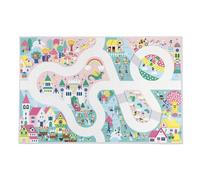 Janod Cross Roads Enchanted Kingdom Carpet Multicolore Enfants