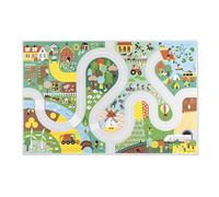 Janod Cross Roads Countryside Mat Multicolore Enfants