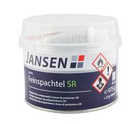Jansen 2 K Fein Spatule en PE SR 1 kg - 2 composants Polyester Couteau à enduire