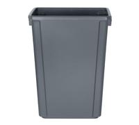 Jantex Poubelle Slim Gris 60 L