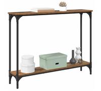 {January Sale}Table console industriel|Petit Bureau table d'entré,table d'appoint, Bois Ancien 100x22,5x75cm - Bois d'ingénierie 8_