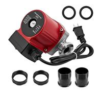 JaoRop 110223-310 Pompe de circulation d'eau chaude 1/8 HP 115 V 3 vitesses compatible avec Grundfos 59896341 UPS15-58FC pour systèmes de chauffage domestique, chaudières et chauffages solaires