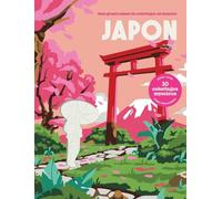 Japon - 30 Coloriages mystères pour adultes - Pages détachables + 1 Grand poster - Papier épais 190 gr: Mon grand carnet de coloriages au numéro