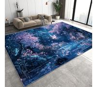 Japon Cerisiers en Fleurs Arbres Tapis 60 x 110 cm Papillon Forêt Poil Court Tapis Cuisine de Sol Antidérapant Rug pour Cuisine Couloir Q-232