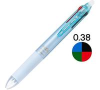 Japon limité Pilot FriXion balle Gels stylo 4 couleurs effaçable Gel stylo 0.38mm étudiant stylos bureau papeterie Bleu claire