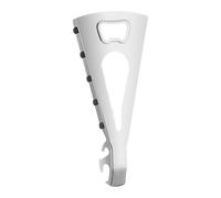 Jar Opener - 8 Inch Stainless Steel Lid Remover | Multifunctional Ergonomic Tool for Weak Hands, Seniors and Children - Durable Kitchen Gadget for Effortless Twist-Off Cap Removal