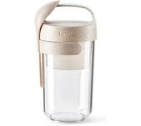 Jar To Go Organic avec cuillère Lékué 0301020V19U150 600 ml Beige Beige G