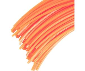 Jardiaffaires 60 Brins de Fil Carré pour débroussailleuse qualité Pro 4,4mm 42cm