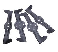 Jardiaffaires Jeu de 4 Lames pour autoportée Coupe 92cm AYP électrolux éjection arrière