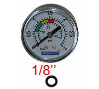Manomètre 1/8 pouces pour filtre à sable cantabric, lamiclair, platiclair plus 8-10m3/h