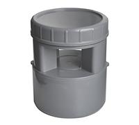 Jardibric - Aérateur à Membrane PVC Ø100 mm Mâle - Clapet Aérateur Canalisation - Anti Odeur Évacuation