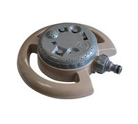 Jardibric - Arroseur Circulaire Statique 8 Jets Réglables - Arroseur Jardin Multi Formes pour Arrosage Pelouse et Massifs