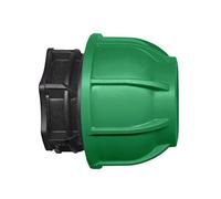 Jardibric - Bouchon Compression Ø20 mm - Raccord Fin de Ligne Tuyau PE 20 mm Irrigation Arrosage Enterré