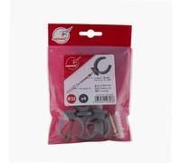 Jardibric - Colliers Lyre Ø32 avec Vis x4 - Fixation Tuyau Arrosage - Support Tube Irrigation