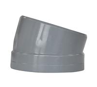 Jardibric - Coude PVC 15° Ø100 mm Mâle Femelle - Raccord Évacuation Canalisation PVC