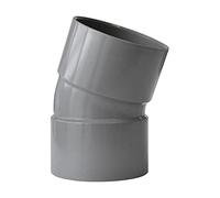Jardibric - Coude PVC 20° Ø100 Femelle Femelle - Raccord Évacuation Eau - Coude Assainissement Canalisation