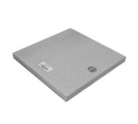 Jardibric - Couvercle de Regard 28x28 cm - pour Regard 30x30 cm - Polypropylène Renforcé - Eaux Pluviales