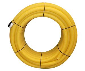 Jardibric - Drain Agricole Perforé Ø50 mm 50 m - Tuyau Drainage Annulaire | Collecte les eaux présentes dans le sol pour faciliter le drainage de vos terrains.