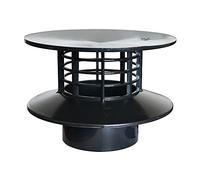 Jardibric - Extracteur Statique de Ventilation pour Conduit Ø100 mm | Favorise l’évacuation naturelle de l’air et des gaz sans moteur ni électricité.