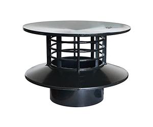 Jardibric - Extracteur Statique de Ventilation pour Conduit Ø100 mm | Favorise l’évacuation naturelle de l’air et des gaz sans moteur ni électricité.